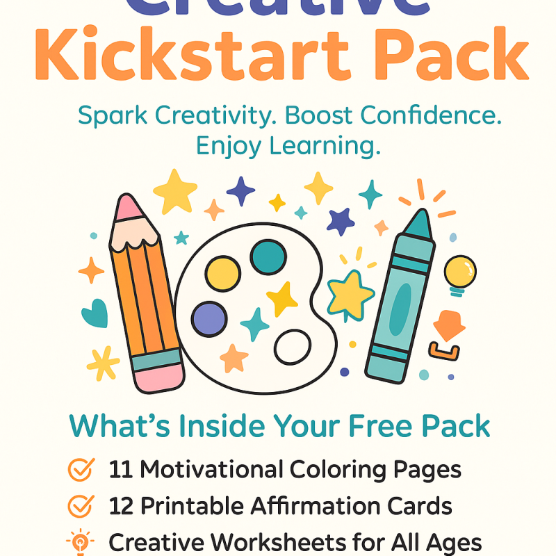 EduGems Creative Kickstart Pack – Free Coloring & Printable Bundle for all ages